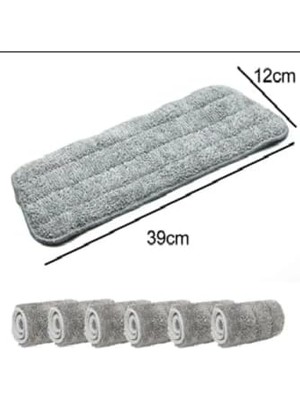 Hd Group Sprey Mop Uyumlu Mikrofiber Yedek Bezi 39X12 cm (5)