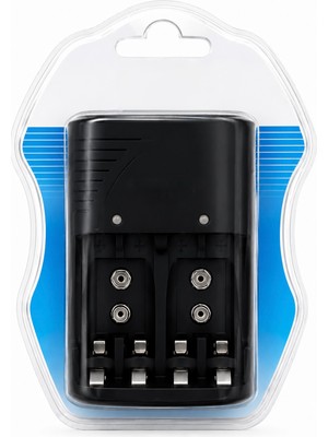 Azurtech Akıllı Pil Şarj Cihazı Aa / Aaa / 9V Ni-Mh Ni-Cd Şarj Aleti