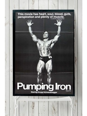 Hd Group (PSTER7750) Pumping Vücut Geliştirme Body Building Fitness Posteri