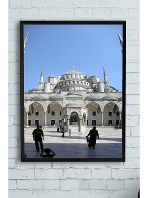Hd Group (PSTER13429) Ahmet Camii Çerçeveli Tablo 3 (40X50CM)