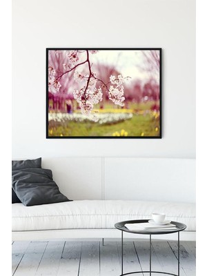 Hd Group (PSTER12287) Ilkbahar Manzara Çerçeveli Tablo 2 (40X50CM)