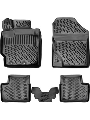 Die Grup Rizline Toyota Yaris 2005-2013 Uyumlu 3D Havuzlu Paspas