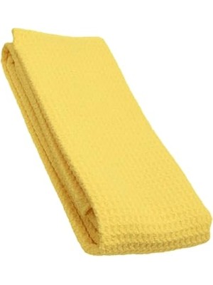 Die Grup Wonkey - Kareli Oto Kurulama Havlusu, Waffle Stil Araç Yıkama Bezi, Mikrofiber Araba Havlusu 50X70 cm