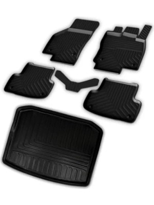 Die Grup 4d Paspas ve 3D Bagaj Havuzu - Skoda Karoq Uyumlu (2018 ve Üstü)