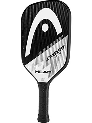 Die Grup Head Cyber Elite Pickleball Paddle, Fiberglas Yüzey, Siyah/beyaz Renk, Orta Seviyelere Başlıyor