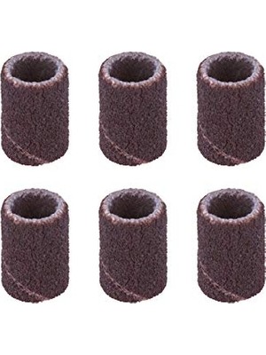 Die Grup Dremel 438 Bant Zımpara 6,4 Mm, 120 Kumlu, 6'lı