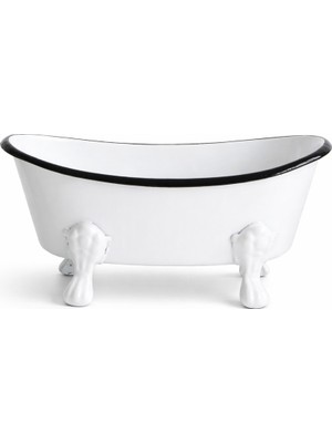 Warm Design Dekoratif Metal Sabunluk Vintage Küvet Tasarım Banyo Sabunluk Banyo Lavabo Dekoru