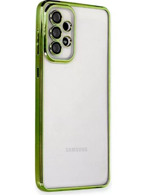 Sb Shopping Galaxy A33 5g Kılıf Lensli Silikon - Yeşil