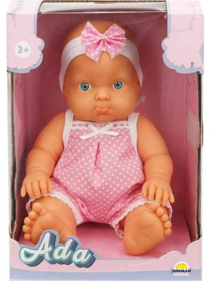 Mercansa 20030 Sun-Sabc-Dzm-2 Asortili Saçsız Ada Bebek 23CM