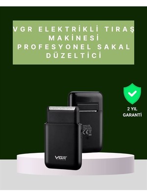 USB Şarjlı Traş Makinesi – Piston + Ağ Başlık, 600 MAH Batarya