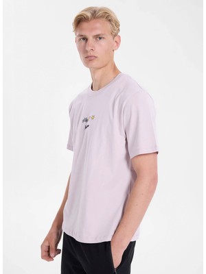 Jack & Jones Lila Erkek Regular Fit Nakışlı T-Shirt 12306243 Jordestınatıon Tee Crw S26