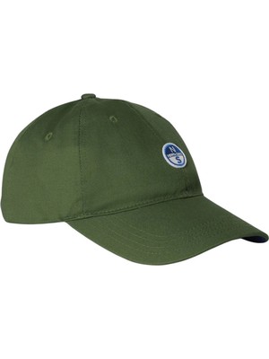 North Sails Yeşil Erkek Logo Baskılı Şapka NS0000623398