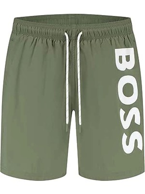 Boss Haki Erkek Şort Mayo Octopus