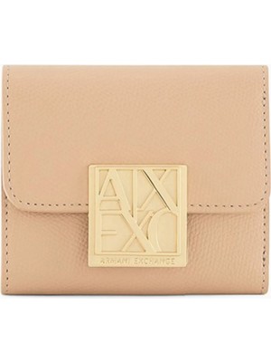 Armani Exchange Bej Kadın Cüzdan XW001595