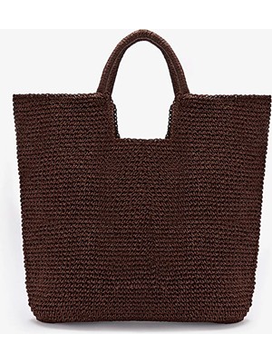 Penti Koyu Kahverengi Sand Çanta Ergonomik Tasarım ile Yaz Stilini Tamamla