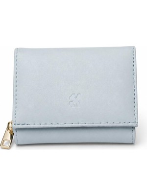 Shıkırtı Kadın Fermuarlı ve Çıtçıtlı Bozuk Para Bölmeli Cüzdan Kartlık (9,5cm*7,5cm)