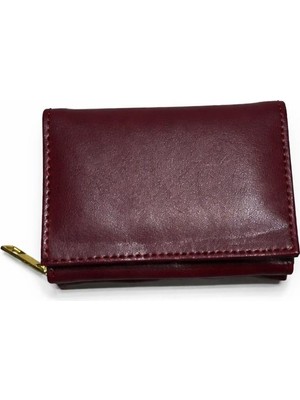 Shıkırtı Kadın Fermuarlı ve Çıtçıtlı Bozuk Para Bölmeli Cüzdan Kartlık (9,5cm*7,5cm)