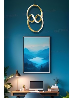 UltraMint Evia Eskitme Modern Sarkıt LED Avize, Şık ve Aydınlatıcı Tasarım