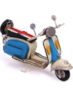 Aydogan's Dekoratif Metal Scooter Vintage Dekoratif Ev Ofis Hediyelik