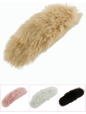 Eco Lounge Oval Tüylü Otomatik Toka 10 cm