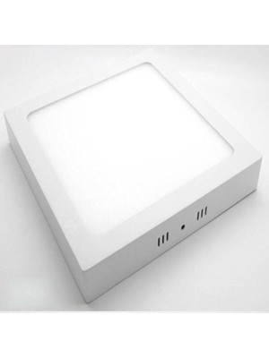 3000KELVIN Gün Işığı (Sarı Işık) Sıva Üstü Kare LED Panel 1800LÜMEN Ebat 220X220MM