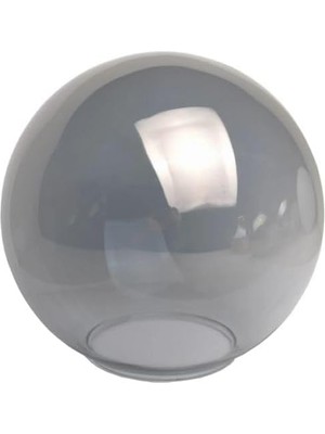 Gri Rengi Parlak Avize Abajur Glob Camı Çap : 15 Cm.