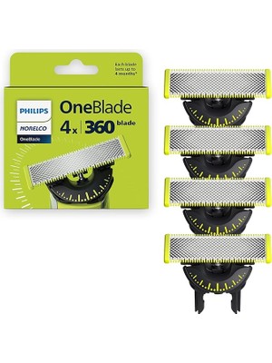 Norelco Oneblade 360 Bıçaklar, Oneblade Elektrikli Tıraş Makinesi ve Düzeltici Için Orijinal Y