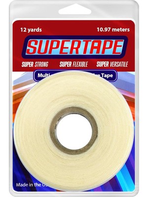 Tape Super Tape™ Roll - Protez Saç Bandı Rulo 12 Yards (10,97M) (1'' x 12 Yard (2,5cm x 10.97M))