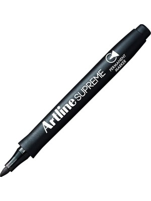 Supreme Permanent Markör Uç:1,0mm Siyah