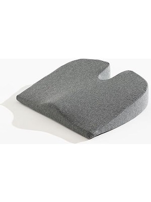 Ortopedik Eğimli Visco Minder Ofis Araba Koltuk Oturma Minderi 42X40X9X2 cm