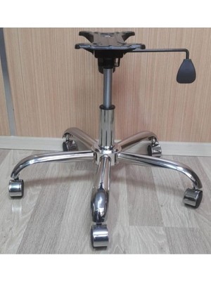 Ofis Büro Çalışma Koltuğu Için Metal Yıldız Ayak Amortisör Tekerlek Şase Tek Kollu Mekaniz