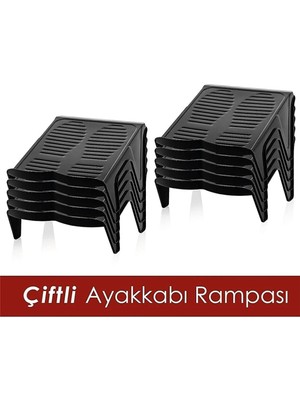10'lu Çiftli Ayakkabı Rampası