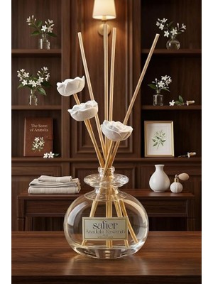 Çiçeği Seramik Taş Çiçekli Oda Kokusu Anadolu Yasemini 80 ml Standart Beden ile Şık Tasarım
