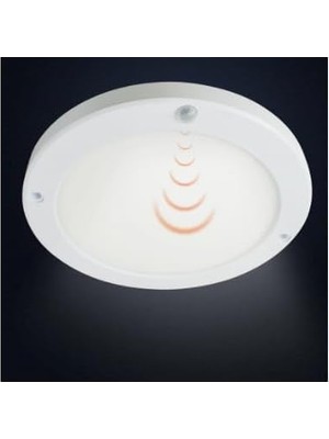 Ct 9247 Sensörlü Sıva Üstü LED Armatür (Gece Gündüz Ayarlı)-Beyaz Işık