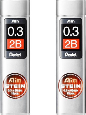 Ain Stein Mekanik Dolum Uçları - 0,3 mm 2b - 2 Tüplü Paket