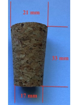 Şişesi Uyumlu Konik Mantar 50 Adet
