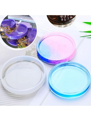 Silikon Kalıp Bardak Altlığı Yuvarlak 11 cm