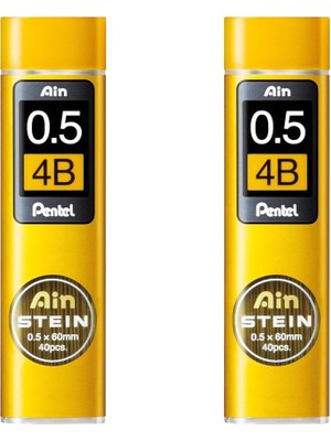 Ain Stein Mekanik Dolum Uçları, 2 Tüplü Paket (0,5 mm 4b)