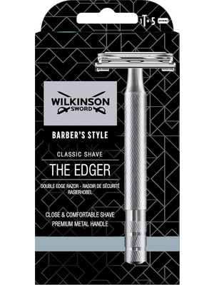 Sword - The Edger Tıraş Makinesi - 1 Saplı ve 5 Şarj Bıçaklı Paket