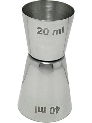 20 ml - 40 ml 20/40 Bar Kokteyl Bardak Ikili Jigger CIN437