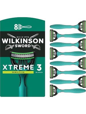 Sword Xtreme 3, Oynar Başlıklı Kullan At Tıraş Bıçağı 8'li Paket