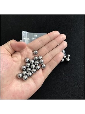 Magnet 100 Adet - Çelik Bilya 8mm, Çok Amaçlı, Tane Demir Misket Rulman Bilye