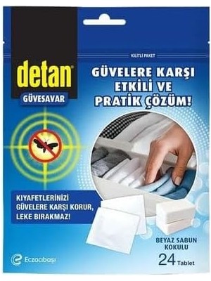 Sachet 24 Adet Beyaz Sabun Kokulu