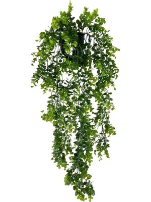 Çiçek Saksıda Sarkan Şimşir Okaliptus Yapay Sarmaşık 60CM