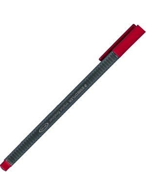 33423 Triplus Fineliner Kalem, 0.3 mm Uç, Su Bazlı Mürekkep, Bordo