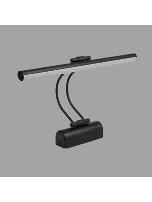 35 cm Elektrikli 4000K Soft Beyaz Enerji Tasarruflu Flüt LED Aplik Banyo Tablo Çalışma Masası D