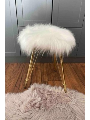 Oturumlu Gold Ayaklı Koltuk Sandalye Dekoratif Bench Pofuduk Orta Puf&koltuk Bench&puff&oturma Bank