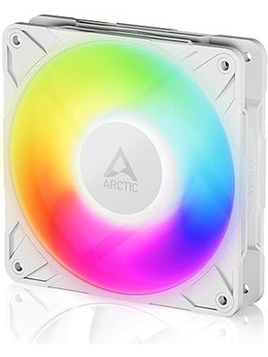 P12 Pro A-Rgb (Beyaz) - Güçlü Premium Fan 120 mm Pwm Fan Y Kablo Ayırıcı ile 600~3000RPM 0rpm