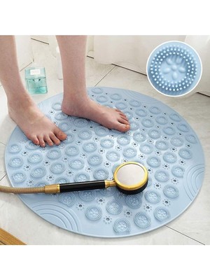 Silikon Vantuzlu Masajlı Banyo Duş Kaydırmaz Paspas Duşakabin Paspası. Ayak Kaydırmaz Masaj Ya
