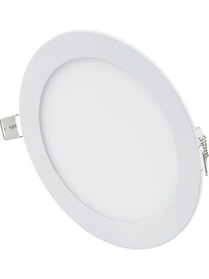 CT-5147 12W Metal Kasa Slim LED Panel Spot Sıva Altı Tavan Aydınlatma 6400K Beyaz Işık